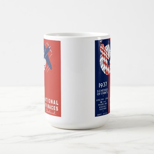Cleveland-Nations-Luft-Rennen Kaffeetasse (Mittel)