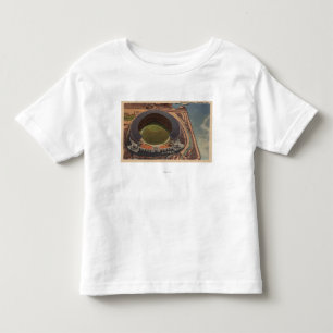 Cleveland, OH- - Antenne des städtischen Baseball Kleinkind T-shirt