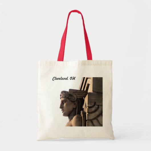 Cleveland OH Art Deco Bag Tragetasche (Vorne)