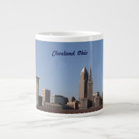 Cleveland, OH Blue Skyline Jumbo Specialty Tasse