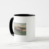 Cleveland, OH - Dampfstadt Cleveland Tasse (Vorderseite Links)