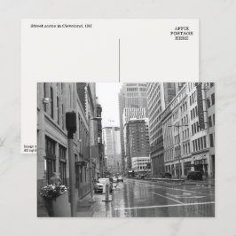 Cleveland, OH Downtown Scene Foto Postcard Postkarte