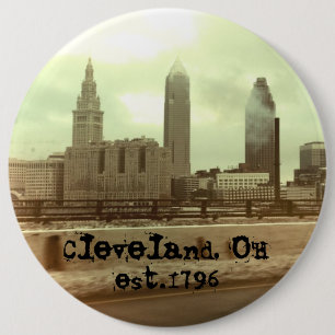 "Cleveland, OH- -" GROSSER Knopf set.1796 Button