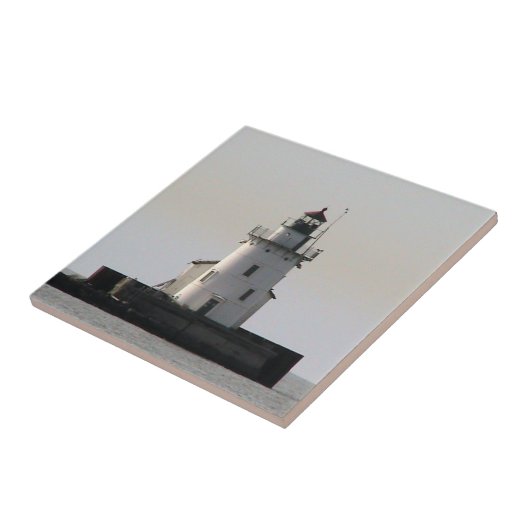 Cleveland OH Leuchtturm Kleine Tile Fliese (Seite)