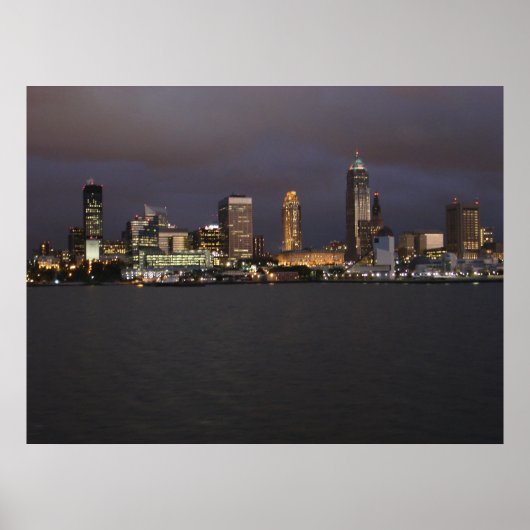 Cleveland, OH Poster (Vorne)