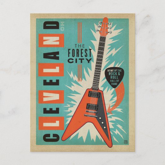 Cleveland, OH Postkarte (Vorderseite)