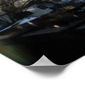 Cleveland, OH (River View) Poster (Ecke)