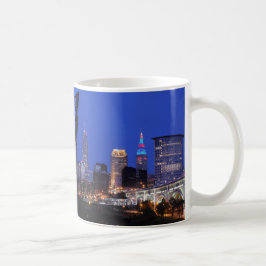 Cleveland OH Riverview Night Tasse