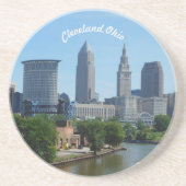 Cleveland, OH Riverview Sandstone Untersetzer (Vorne)