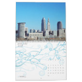 Cleveland OH Skyline Views Calendar Kalender (Jan 2027)