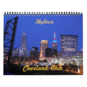 Cleveland OH Skyline Views Calendar Kalender (Titelbild)