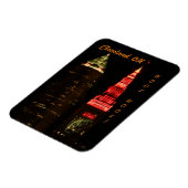 Cleveland OH Sportfan Kühlschrankmagnet Magnet (Linke Seite)