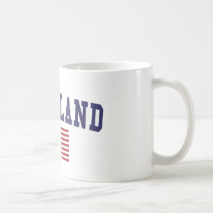 Cleveland OH US-Flagge Kaffeetasse