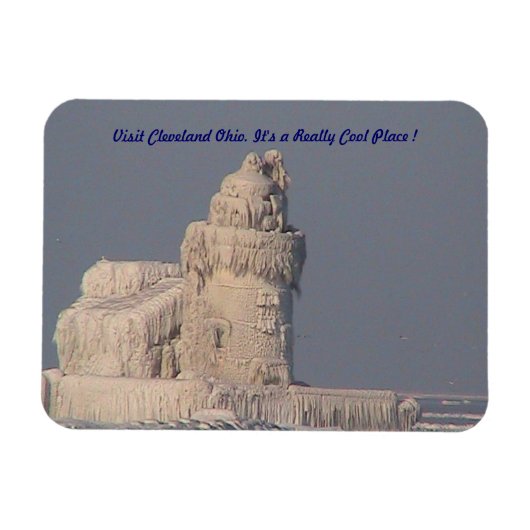 Cleveland OH Wirklich Cooler Plateaumagnet Magnet (Horizontal)