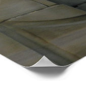 Cleveland, Ohio Art Deco Bridge Statue Poster (Ecke)