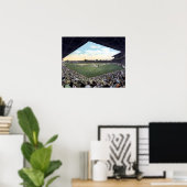 Cleveland Ohio Baseball Stadium Poster (Heimbüro)