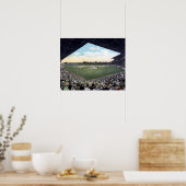 Cleveland Ohio Baseball Stadium Poster (Küche)