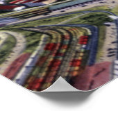 Cleveland Ohio Birdseye Poster (Ecke)