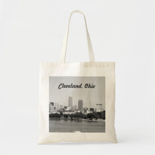 Cleveland, Ohio Black and White Tasche
