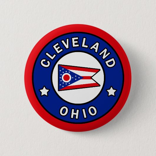 Cleveland Ohio Button (Vorderseite)