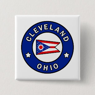 Cleveland Ohio Button