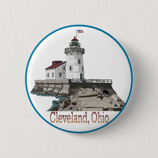 Cleveland Ohio Button (Vorderseite)