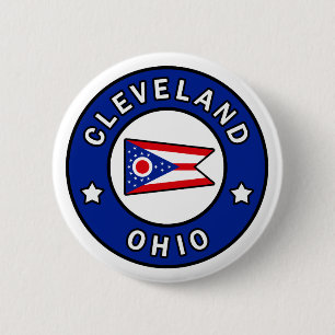 Cleveland Ohio Button