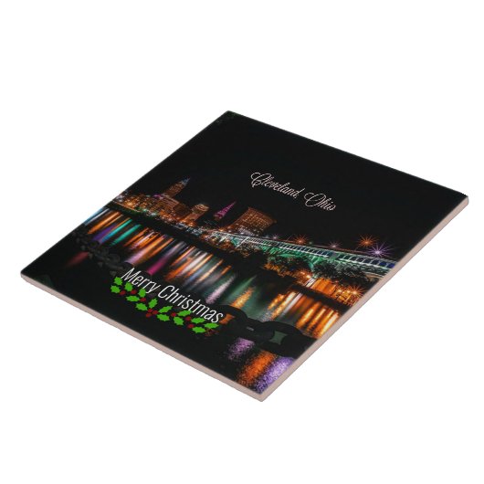 Cleveland, Ohio Christmas Fliese (Seite)