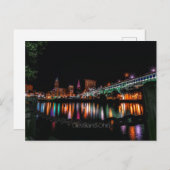 Cleveland Ohio cityscape Postkarte (Vorne/Hinten)