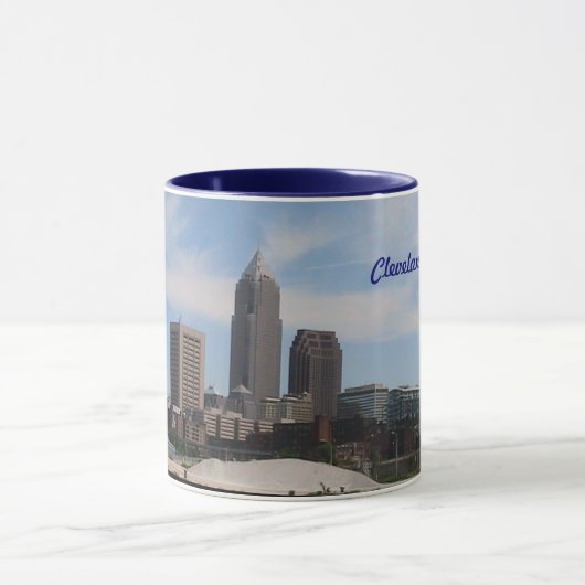 Cleveland, Ohio Custom Tasse (Zentrum)