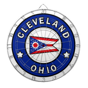 Cleveland Ohio Dartscheibe