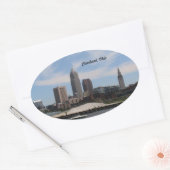 Cleveland Ohio Downtown Sticker (Umschlag)