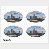 Cleveland Ohio Downtown Sticker (Blatt)