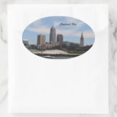Cleveland Ohio Downtown Sticker (Tasche)