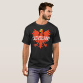 Cleveland Ohio Dyngus Day Polnischer Stolz T-Shirt (Vorne ganz)