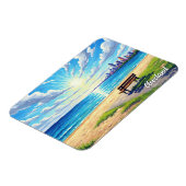 Cleveland Ohio Edgewater Park Reise Magnet (Linke Seite)