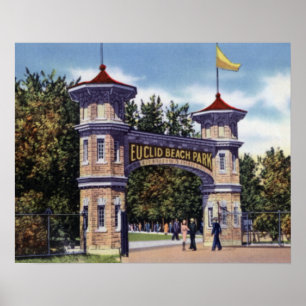 Cleveland Ohio Euclid Beach Park Poster