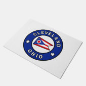 Cleveland Ohio Fußmatte (Schrägansicht)