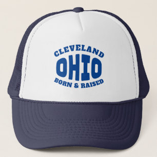 Cleveland Ohio Geboren und aufgewachsen Truckerkappe