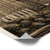 Cleveland Ohio Gewerkschaft Terminal Tower Poster (Ecke)