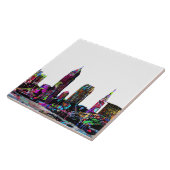 Cleveland, Ohio in graffiti Fliese (Seite)