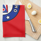 Cleveland Ohio Küchentuch (Viertel Falte)