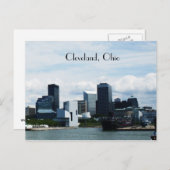 CLEVELAND OHIO,LAKE ERIE SHORE Postkarte (Vorne/Hinten)