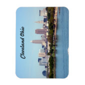 Cleveland, Ohio Lake Skyline Magnet (Vertikal)