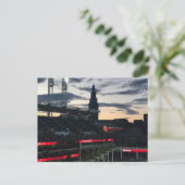 "Cleveland, Ohio Landscape" Postkarte (Stehend Vorderseite)