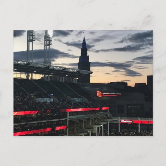 "Cleveland, Ohio Landscape" Postkarte (Vorderseite)