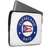 Cleveland Ohio Laptopschutzhülle (Vorne Rechts)