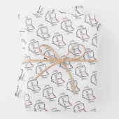 Cleveland Ohio Liebe Geschenkpapier Set (Beispiel)
