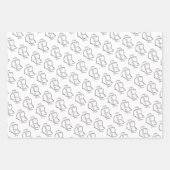 Cleveland Ohio Liebe Geschenkpapier Set (Vorderseite)