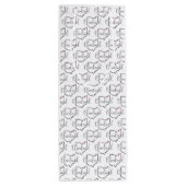 Cleveland Ohio Liebe Geschenktüte Für Weinflaschen (Rückseite)